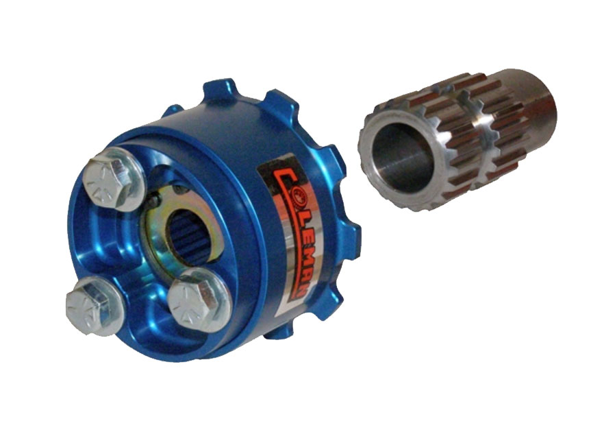 QUICK RELEASE HUB 3/4" SPLINED RIM