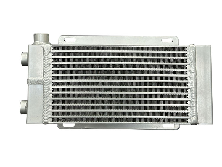 FLUIDYNE TUBE FLUID COOLER - 14.8" X 6.3" X 2.3" DUAL PASS