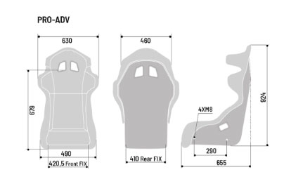 SPARCO PRO ADV QRT SEAT FIA