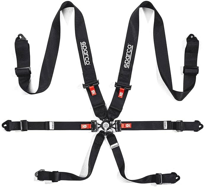 SPARCO 6PT CAMLOCK HARNESS FIA 2030