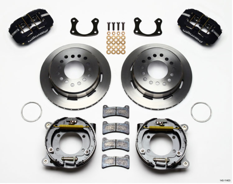 WILWOOD 9" BRAKE KIT - SMALL FORD - 2.50" AXLE OFFSET
