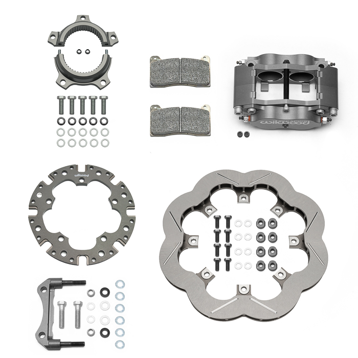 BILLET NARROW DYNALITE RADIAL MOUNT SPRINT INBOARD BRAKE KIT - SUPER ALLOY